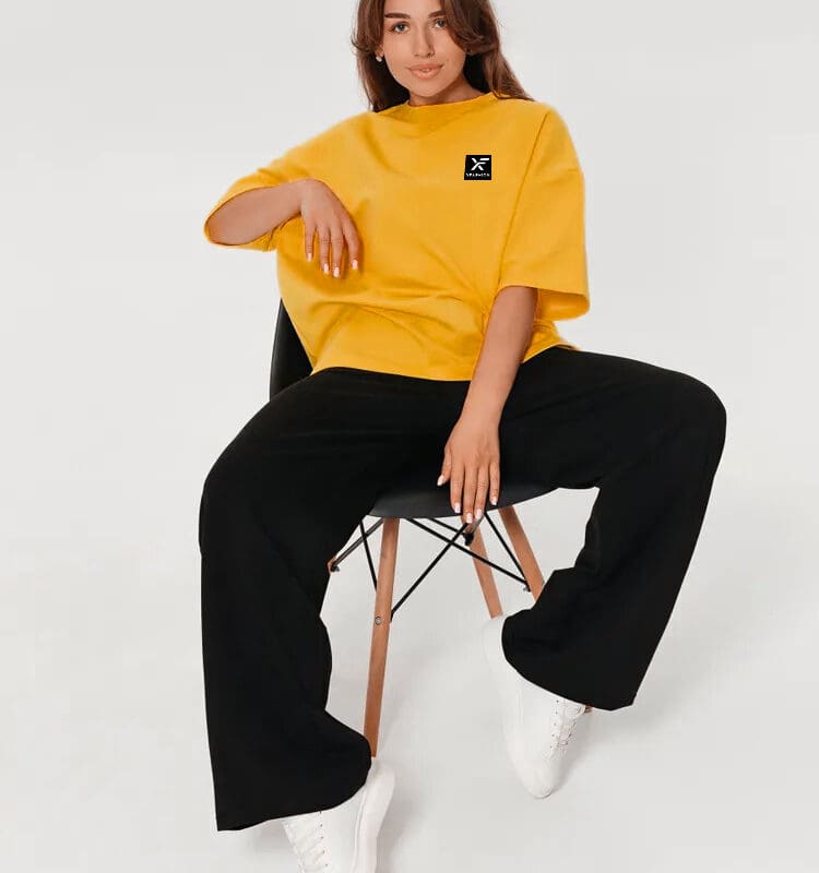 Casual Women's Oversized T-Shirt & Trousers