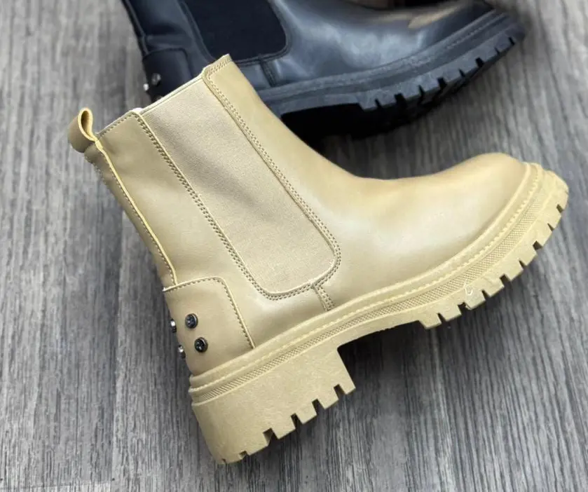 Beige boot Xfashion